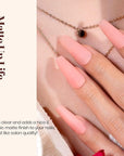 Beetles Matte Gel Top Coat for Gel Nail Polish, 7.5ML Chrome Proof Matte Top Coat No Wipe Powder-Resist Matte Finish for Detail Chrome Nail Powder Painting Long Lasting UV Nail Art
