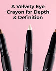 MCoBeauty Eyeshadow Stick, Matte, Caramel, Highly Pigmented, Built-in