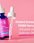 SeoulCeuticals PDRN Serum Salmon DNA Vitamin C Serum – Korean Skincare Anti Aging PDNR Skin Repair Booster – K Beauty Skin Care for Face 1oz