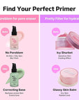 TOUCH IN SOL No Poreblem Primer – Pore Primer for Korean Makeup, Mattifying Primer for Oily Skin, Pore Eraser for Large Pores, Blurring Finish from K Beauty (1.01 fl.oz/30ml)