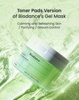 Biodance Sea Kelp Gel Toner Pads, Calming, Soothing, Sebum Control, Hydrating | 4.93 fl.oz.(140g), 60Pads