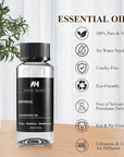 Minhal Diffuser Oil 120ml – Hotel Collection Scent – Inspired by Iris de Nuit Perfume – Rose, Narcissus, Patchouli – Luxury Essential Oil for Home – Fragrance Oil for Waterless Diffusers