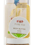 Pure Fiji Spa Gifts for Women and Man - Body Gift Box Include: Sugar Scrub, Bath and Body Oil, Body Butter and Body Lotion, Scent Noni