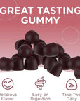 Zahler Beet Root Gummies with Cherry Fruit Extract - 500mg Beet Gummies for Adults - Dark Cherry Flavor - Supports Blood & Nitric Oxide Flow - Vegetarian Kosher Non GMO Beetroot Gummies - 60 Count