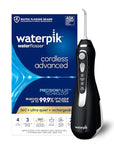 Waterpik Cordless Advanced 2.0 Water Flosser For Teeth, Gums, Braces, Dental Care With Travel Bag and 4 Tips, ADA Accepted, Rechargeable, Portable, and Waterproof, Black WP-582, Packaging May Vary