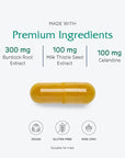 Vitanica Hepafem, Liver Cleansing Support, Vegan/Vegetarian, 60 Capsules