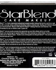 Mehron Makeup StarBlend Cake Makeup | Wet/Dry Pressed Powder Face Makeup | Powder Foundation | Sable Brown Face Paint & Body Paint 2 oz (56g)