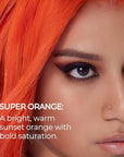 XMONDO Color Super Orange Depositing Mask & Semi-Permanent Orange Dye | Infused with Bond Booster Technology & Hyaluronic Acid for Nourishment, Revitalization & Repair, Vegan Formula, 8 Fl Oz 1-Pack