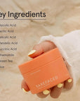 Barefaced Toning Pads (60 count) - Exfoliating Face Pads with 2% Glycolic Acid & Salicylic Acid - Brightens & Cleanses Skin, Clears Pores, Reduces Fine Lines & Wrinkles