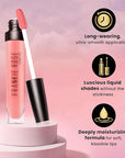 Frankie Rose Cosmetics Lip Gloss | Non-Sticky, Long Lasting, Bold Pigment & Hydrating, Deception Glossy, 20g