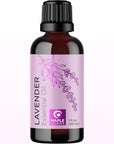 Pure Lavender Essential Oil - Lavender Oil for Hair Skin and Nails Plus Aromatherapy Diffusers Humidifiers Linens and Baths for at Home Spa Self Care - Premium Grade Non-GMO in Glass Bottle (1 Fl Oz)