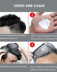 Temporary White Hair Color Wax,Natural Hair Spray Color Washable For Kids Women Men For Dark Light Hair Hairstyle Cosplay Halloween Party Christmas Diy Hairstyle
