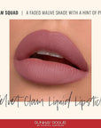 Runway Rogue Velvet Glam Liquid Lipstick, Almost-Matte Faded Mauve Lipstick with a Hint of Plum, ‘Glam Squad’