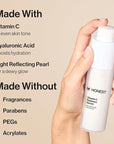 Honest Beauty The Icons Skincare Trio Travel Kit | Mini Hydrogel Cream, Gentle Gel Cleanser, Vitamin C Radiance Serum | Gentle for Sensitive Skin + Vegan