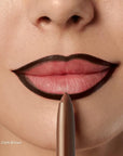 Professional Lip Liner, Long-Lasting Luxury Intense Lipliner, Creamy Retractable Easy to Use Richly Pigmented Lip Liner Pencil 3 PCS (Dark Brown)