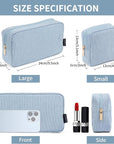 Magefy makeup bag for purse,