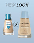 COVERGIRL Clean Matte Liquid Foundation Tawny, (packaging may may vary) 1 oz