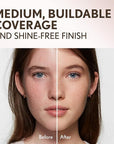 Covergirl Clean Invisible Pressed Powder, Lightweight, Breathable, Vegan Ivory 110, 0.38oz