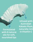 3-Pack Blue Lizard Mineral SPF 15 Lip Balm: Broad Spectrum Sun Protection, Natural Coconut Flavor, 8 Natural Oils, Infused with Australian Kakadu Plum, Rich in Vitamin C, Vegan, Each Tube 0.13 oz.