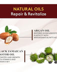OKAY-Shampoo and Conditioner Black Jamaican Castor Oil Hair Care Set Moisture and Growth - Set Of 2