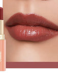 Oulac Moisturizing Shine Red Lipstick for Women, 2 in 1 Tinted Lip Balm for Winter, Hydrated Juicy and Glossy Lip Color for Dry, Cracked and Chapped Lips, Vegan 2.2g/0.07oz (02)