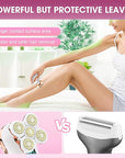 Electric Razors for Women Legs Travel : Rechargeable Waterproof Razor Trimmer for Womens - Dry Wet Electric Shaver for Women - Pro Portable Personal Body Shaver