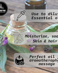 Naturevibe Botanicals Comfrey Oil 32 Ounces | 100% Pure and Natural | Great for Skin Care and Hair Care