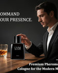 for Men, Long Lasting Cologne for Men, Social Scent for Confidence, Fresh Woody Fragrance for All Occasions, 50ML (1 PC)