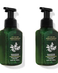 Bath and Body Works 2 Aromatherapy Stress Relief Gentle Foaming Hand Soap Eucalyptus & Spearmint. 8.75 Oz