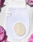 Wildpier Deep Exfoliating Glove and Konjac Sponge Bundle