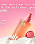 Saltair Body Oil. Luxurious Pink Beach After Shower and Bath Oil Moisturizer for Women. Botanical, Non-Greasy, and Well-Absorbing Lotion for Hydrating Dry Skin. 4oz Pump Bottle