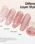 Gellen Nude Pink Gel Nail