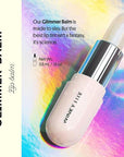 Winky Lux Lavender Glitter Confetti Balm & Rosé Glimmer Balm Duo – Nourishing pH Lip Balms with Color Changing Pink Tint, Hydrating Formula Softens Lips
