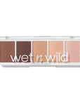 wet n wild Color Icon Eyeshadow Makeup 5 Pan Palette, Matte, Shimmer, Metallic, Long Wearing, Rich Buttery Pigment, Cruelty Free - Gold Whip