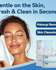 Winner Softer Face Towels - 100% USA Cotton Dry Wipes, 300 Count Unscented Cotton Tissues for Sensitive Skin, OEKO-TEX Certified Face Towelettes Disposable, Makeup Remover Facial Towels, 3 Pack