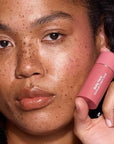 MCoBeauty Baby Face Multi-Use Cream Stick, Chouchou Nude Peach Shade, Silky Smooth, Buildable Blush for Eyes, Lips & Cheeks, Vegan, Cruelty Free Cosmetics
