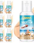 6 Pcs Wedding Sunscreen Bulk Travel Size Sunscreen SPF 50 Mini Sunscreen with Zinc Oxide Titanium Dioxide for Wedding Party Gifts(Summer Vacation)