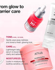ANUA BRIGHTENING Niacinamide Skincare Routine Set (Amazon Exclusive Set), Niacinamide Serum & Toner Pad & Face Moisturizer, Skin clarity, Moisture barrier for Daily care, Korean Skincare Set