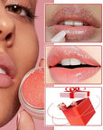 2PCS Strawberry & Orange Conditioning Lip