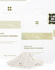 BRMUD Relief Mud Bubble Bath Powder | ATEEZ Pick| Hypoallergenic Mud Powder Bubble Bath w/ 98% Nature-Derived Ingredients | Moisturizing & Foaming Bath Oil Control for All Skin (Pack of 6, 1.76 oz)