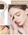 Mineral Sunscreen Setting Powder Mineral Brush Powder SPF