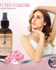 PURA D'OR Organic Rose Water Toner (4oz