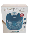 Conair Pedicure Foot Spa Bath with Heat reaching 104 Degrees, Massaging Foot Rollers, Soothing Bubbles, Pumice Stone and Nail Brush Included