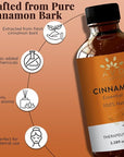 Cinnamon Essential Oil for Diffuser | 100% Pure & Natural | UNDILUTED Therapeutic Grade Cinnamon Oil | Perfect for Aromatherapy Relaxation Skin Care & More |3.38 fl. Oz