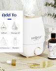 HIQILI 100ML Rose Essential Oil for Skin, Diffuser & Candle, 100% Pure and Natural - 3.38 Fl Oz