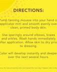Jergens Natural Glow Instant Sun Body Mousse, Self Tanner for Deep Bronze Tan, Sunless Tanning Body Bronzer, Natural Looking Fake Tan, 6 Oz