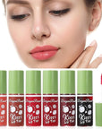 6 Colors Lip Tint Stain Set, Korean Velvet Lip