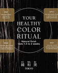 KIWABI Root Vanish Color Treatment in Light Brown Instantly Camouflages Gray Roots and Hair with Natural Anti-Aging Botanicals (150g, Paraben Free, Gray)