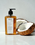 C.O. Bigelow Hand Wash Coconut, Village Perfumer Moisturizing Hand Soap for Bathroom & Kitchen with Aloe Vera and Pro-Vitamin B5, 10 fl oz