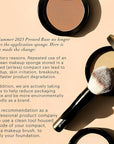 Glo Skin Beauty Pressed Base Powder Foundation Makeup (Beige Light) - Flawless Coverage for a Radiant Natural, Second-Skin Finish